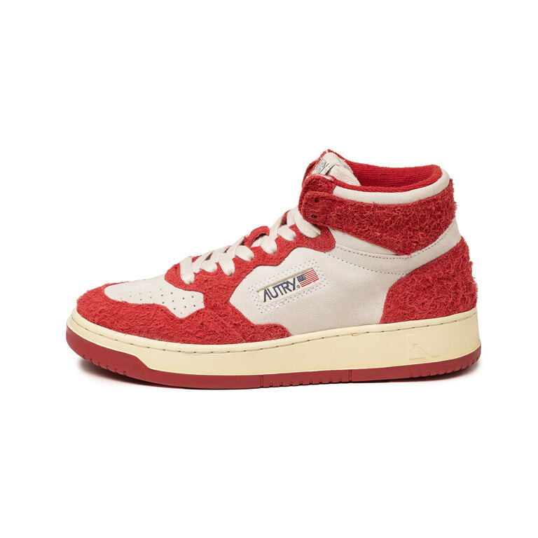 Кроссовки Medalist Mid W *Suede / Long Suede* Autry, красный