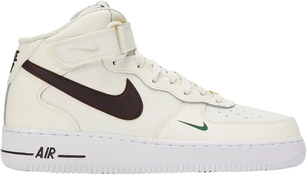 Кроссовки Nike Air Force 1 Mid '07 Lv8 мужские, Sail Brown Basalt Malachite