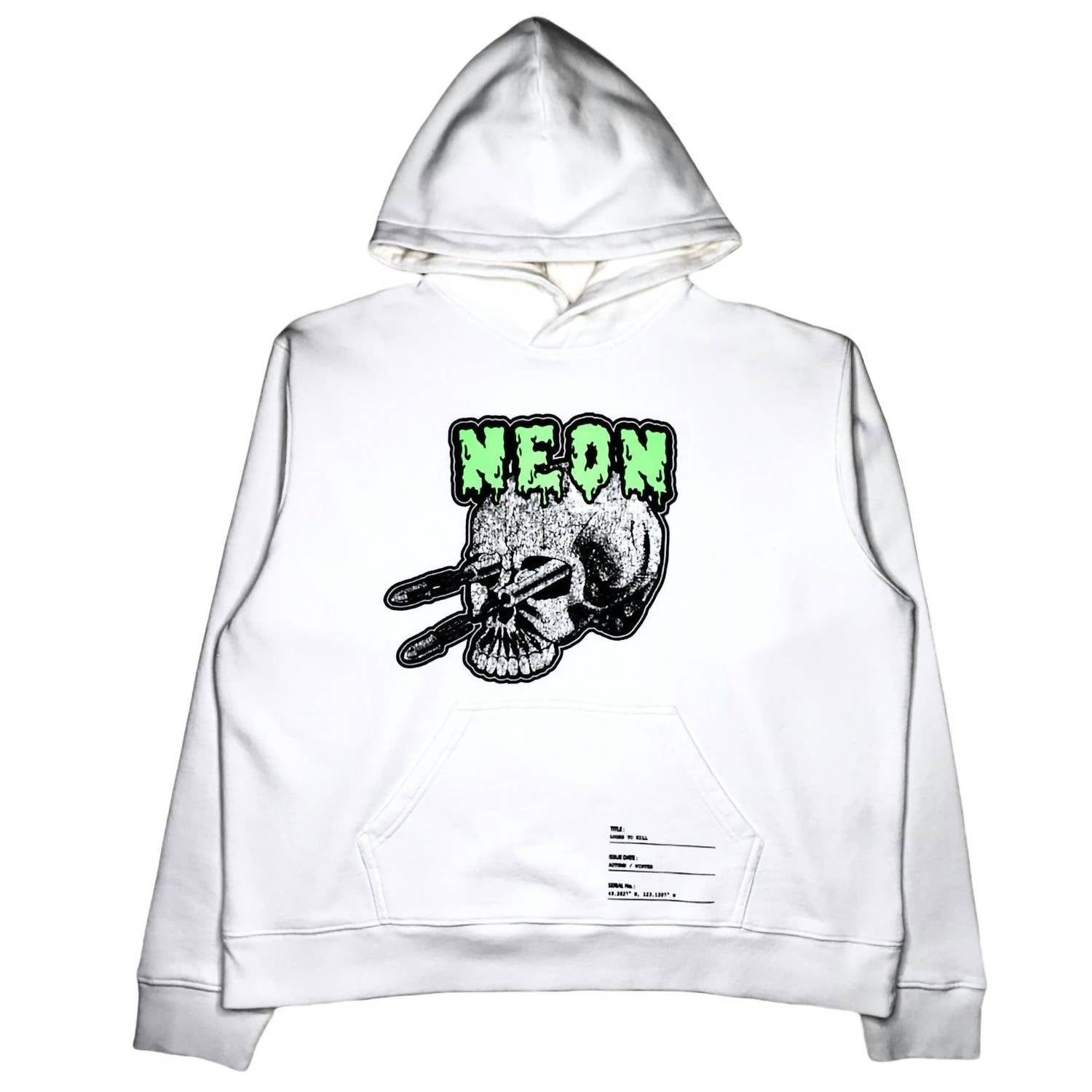 

Толстовка мужская Neon Denim Brand, белый