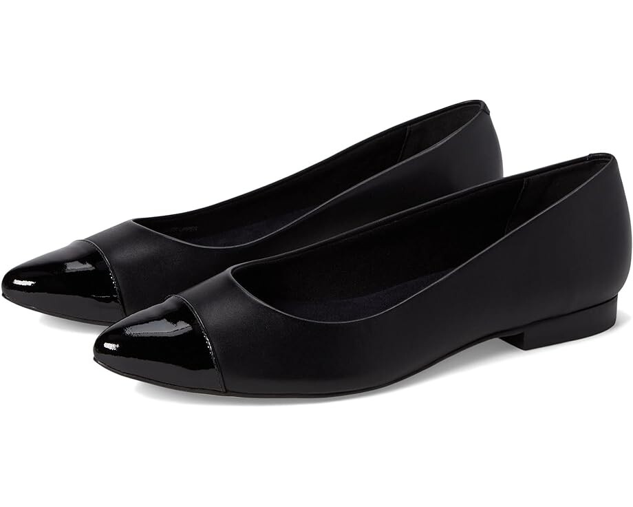 

Балетки Walking Cradles Remi, цвет Black Leather/Black Patent