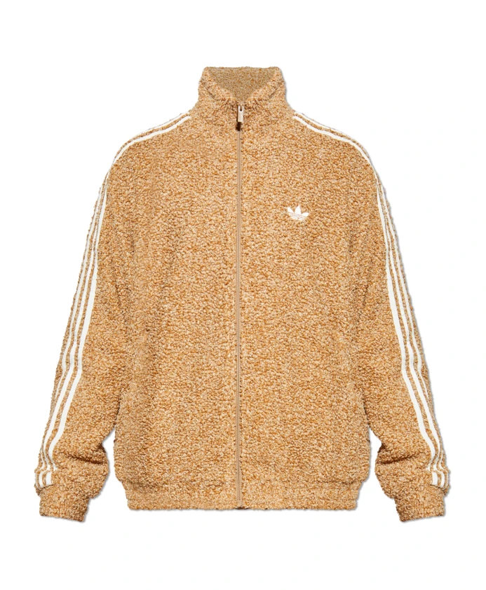 

Толстовка со стоячим воротником Adidas Originals, бежевый