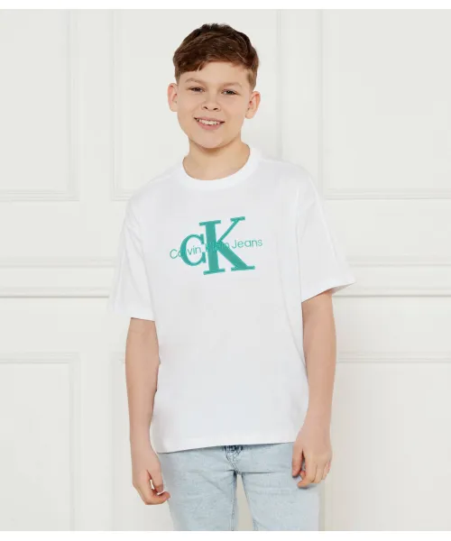 

Футболка Regular fit Calvin Klein Jeans, белый
