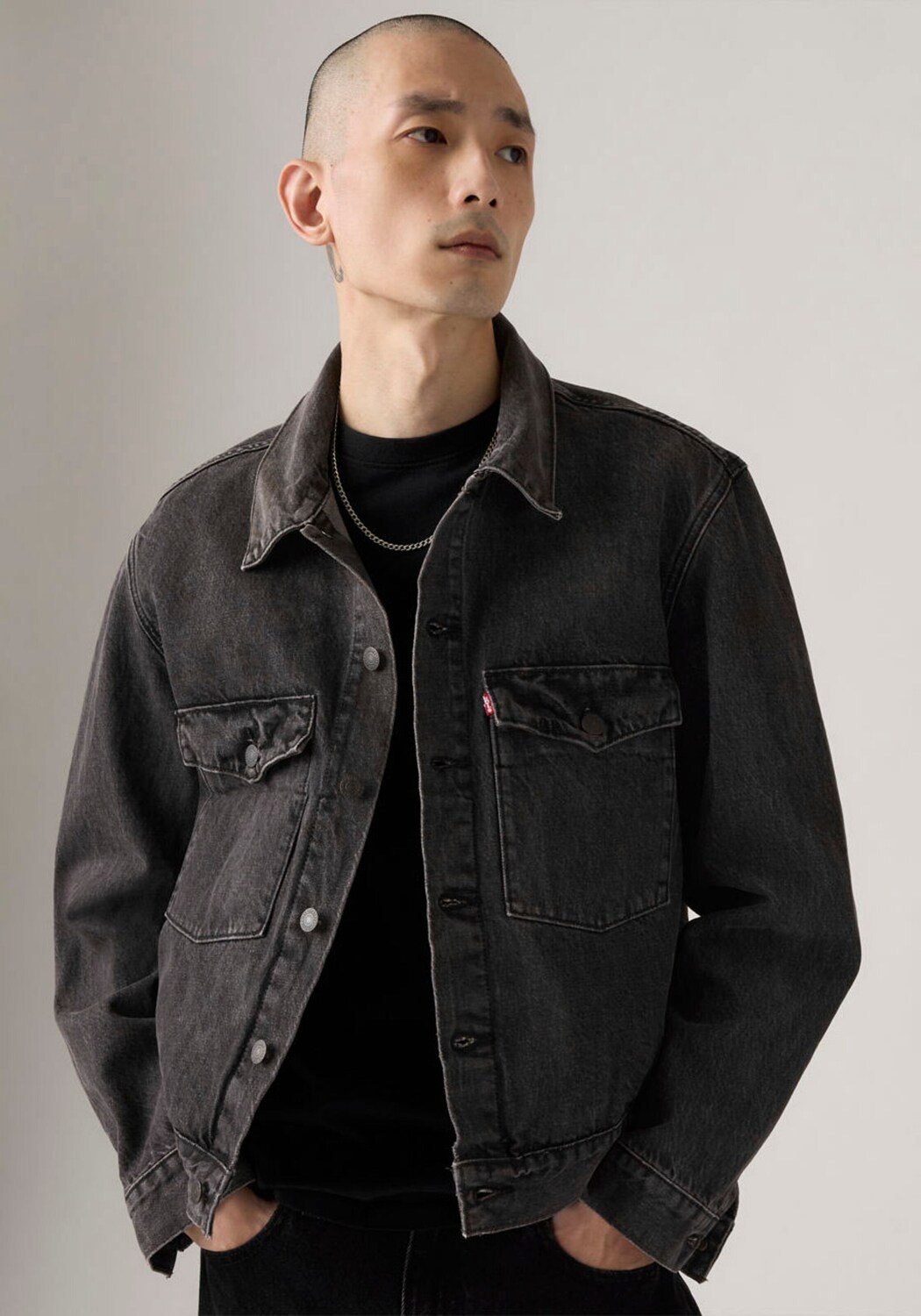 LEVI'S  Куртка для межсезонья в коричневом цвете — фото 3