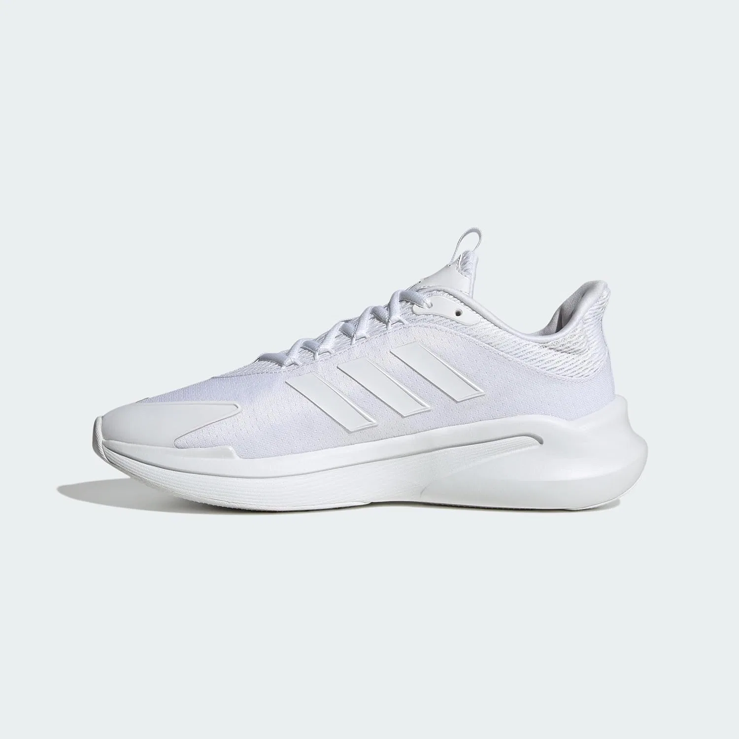 Мужские кроссовки Adidas Alphaedge + для бега, Cloud White Cloud White Grey One — фото 2