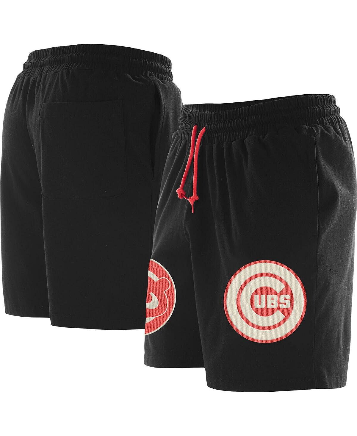 

Мужские черные трикотажные шорты Chicago Cubs Color Pack New Era