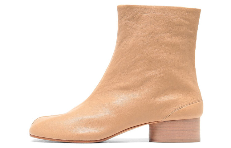 Ботильоны Tabi 30 мм из кожи Maison Margiela