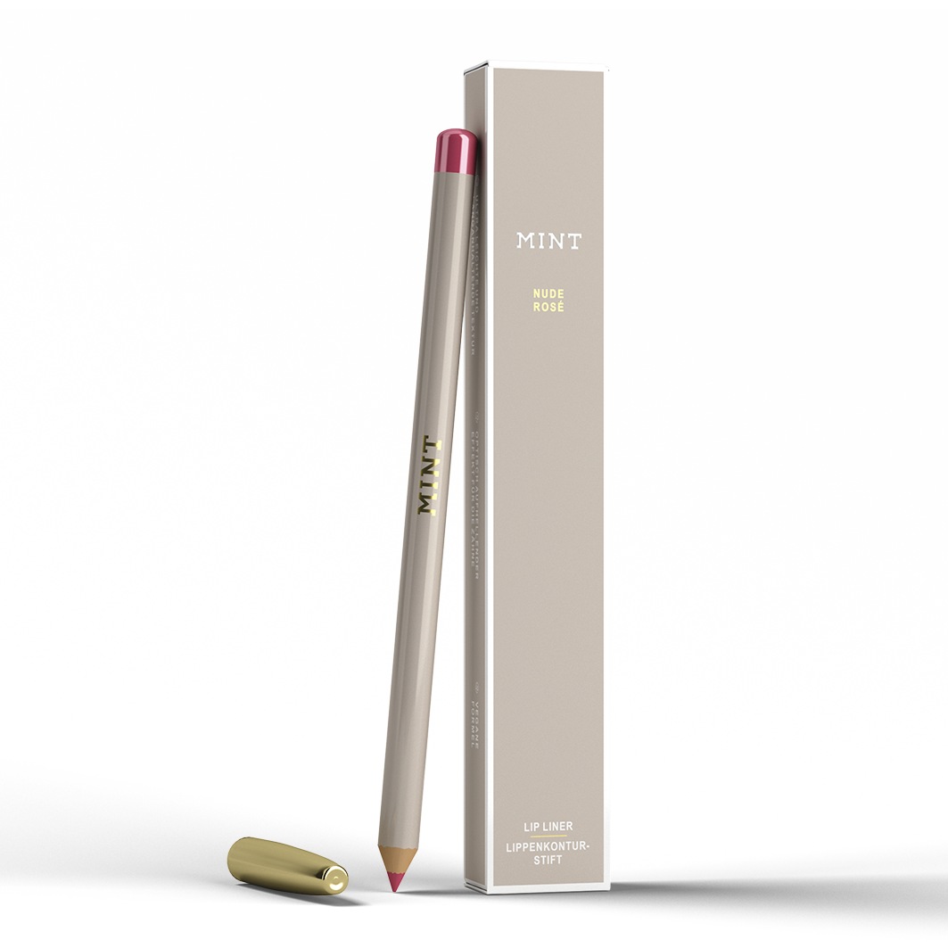 Карандаш для губ mint lippenkonturenstift natural rosé Mint By Dr Mintcheva, nude rosé, вес 1.5 гр. — фото 2
