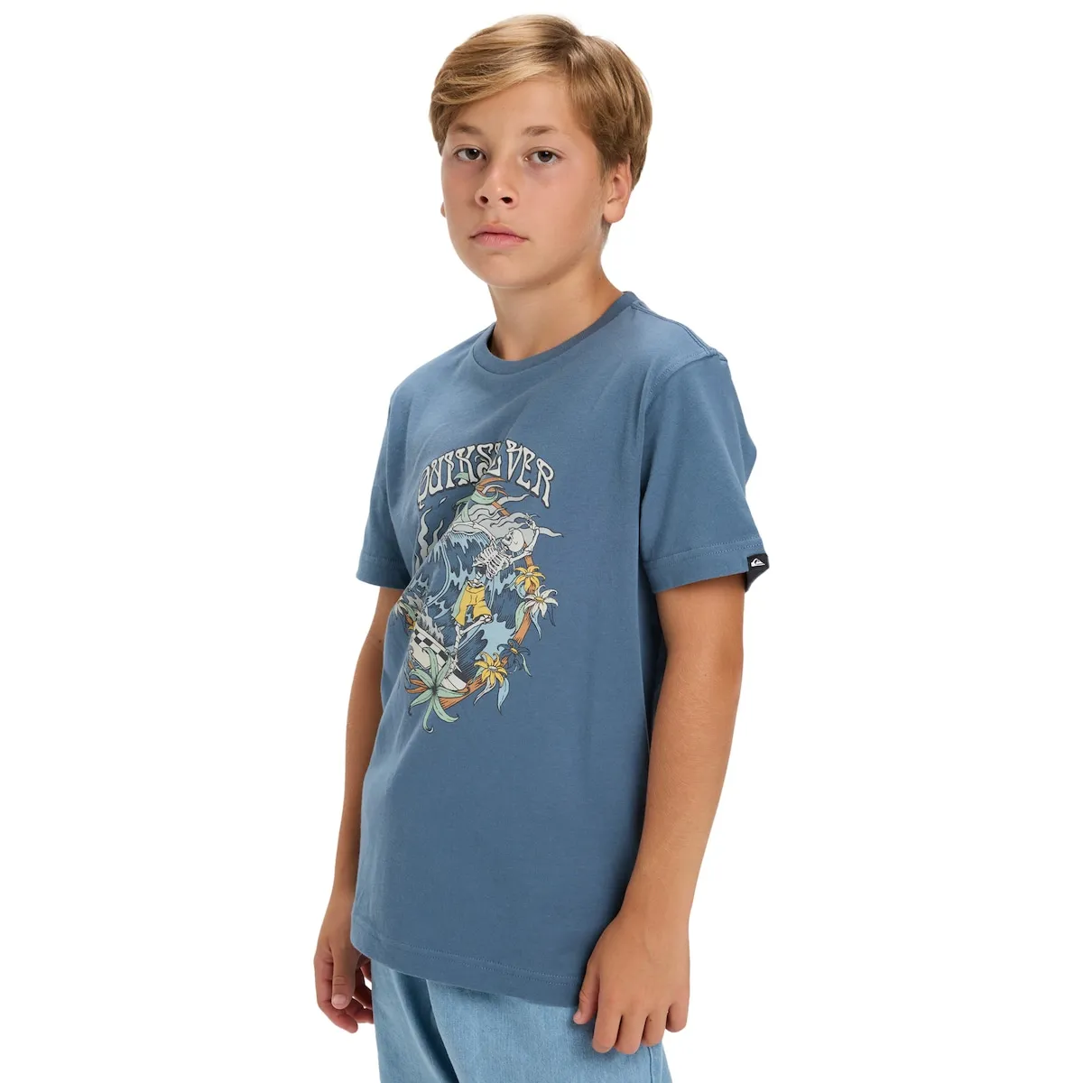 

Детская футболка Ev In Waves Quiksilver, синий