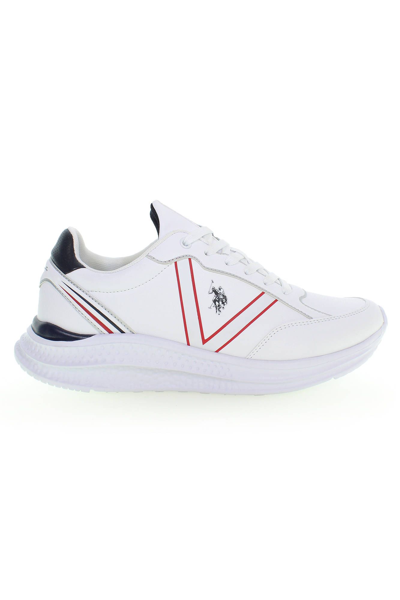 

Белые полиэстеровые мужские кроссовки U.S. Polo Assn.