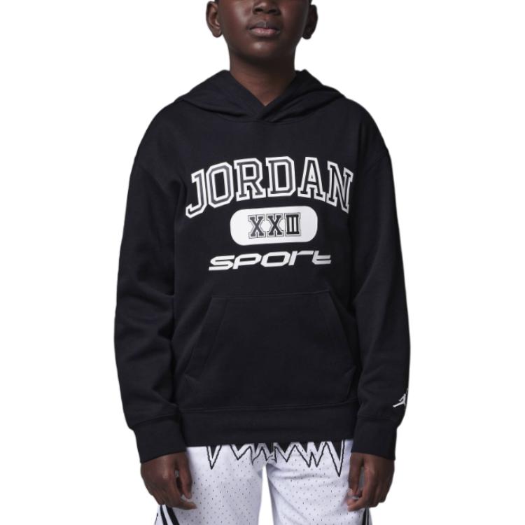 Спортивный свитер черный для подростков Jordan — фото 3
