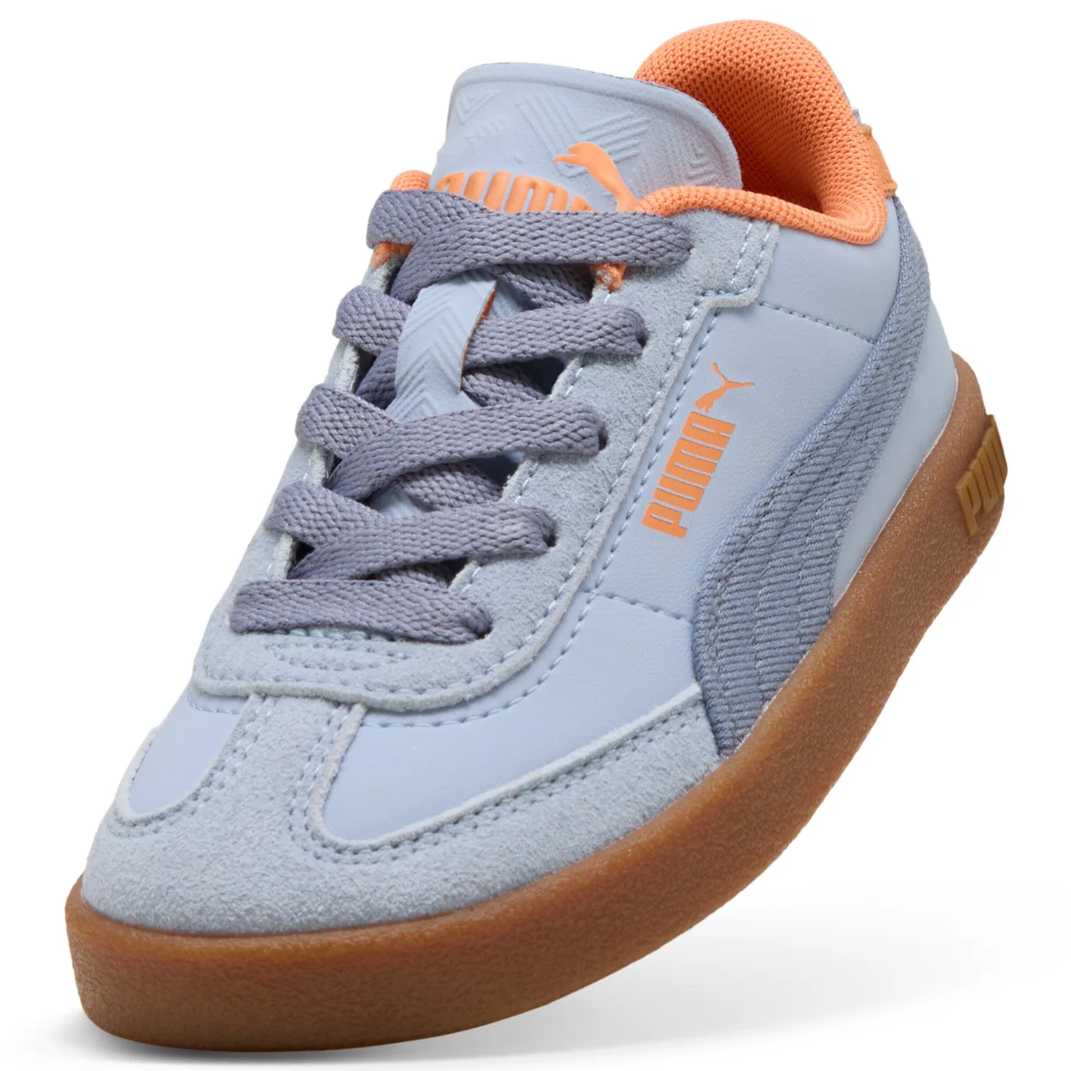 Кроссовки Puma синего цвета — фото 3