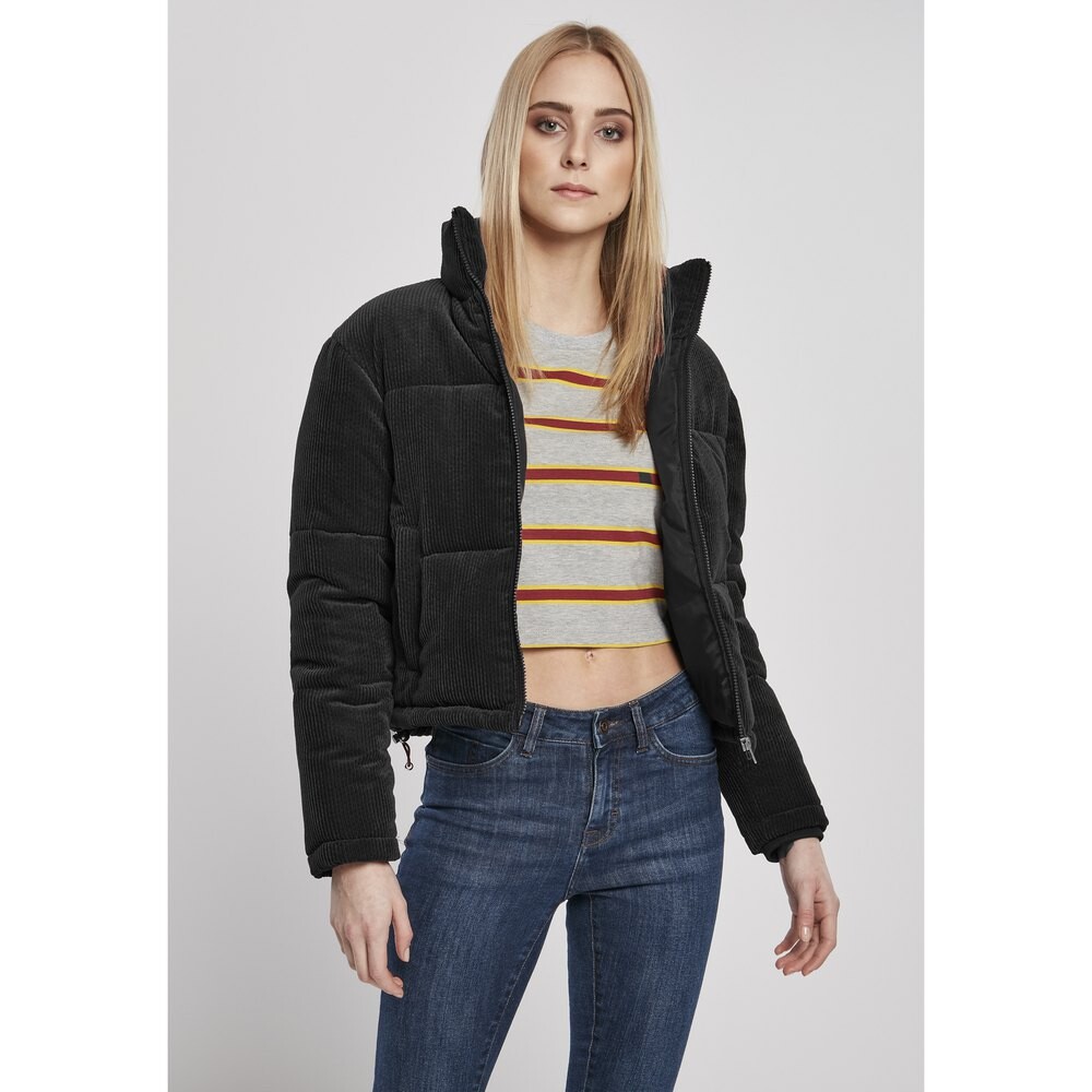 

Куртка Urban Classics Corduroy Puffer Big, красный
