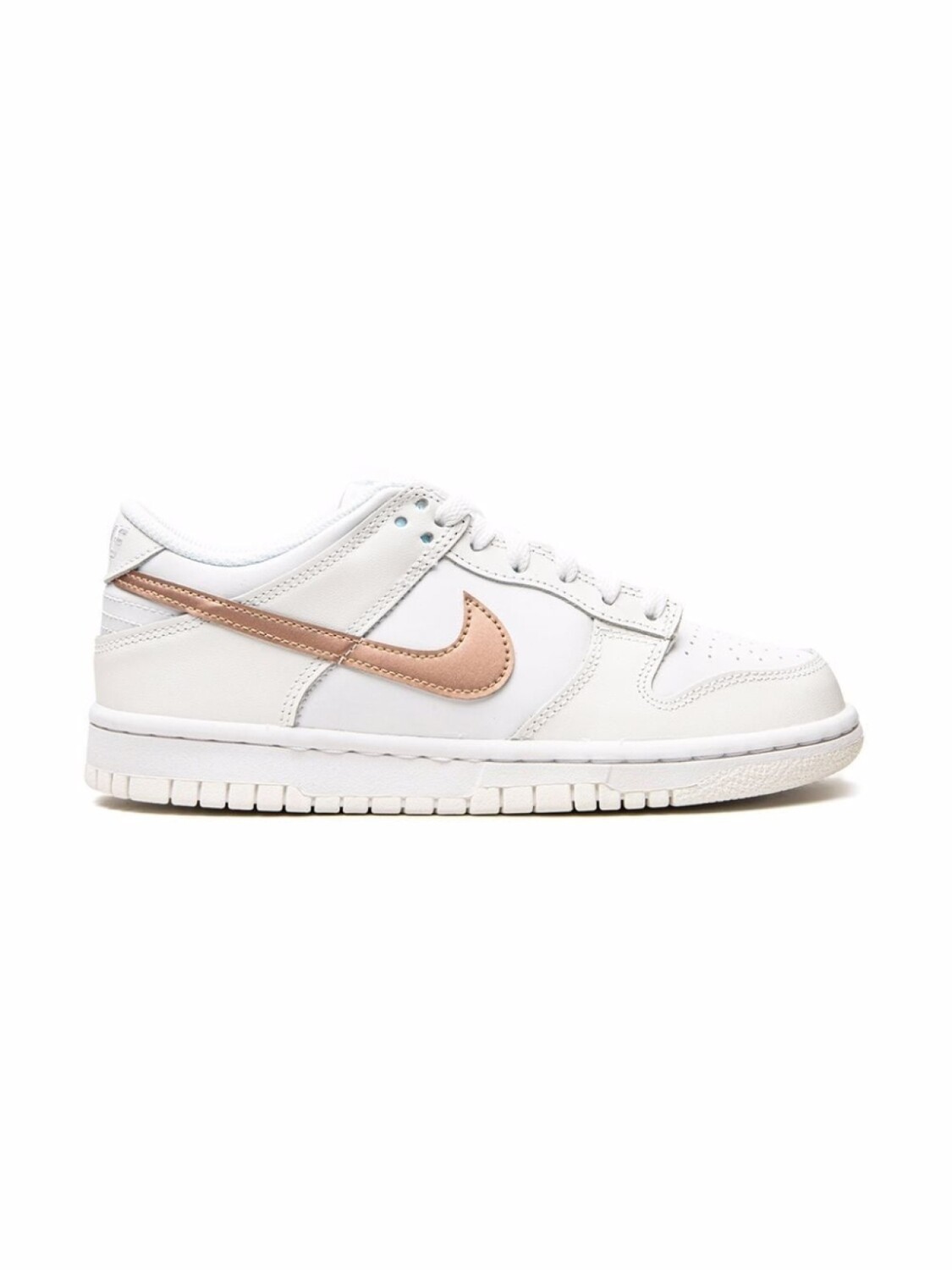 Nike Kids кроссовки Dunk Low, белый — фото 2