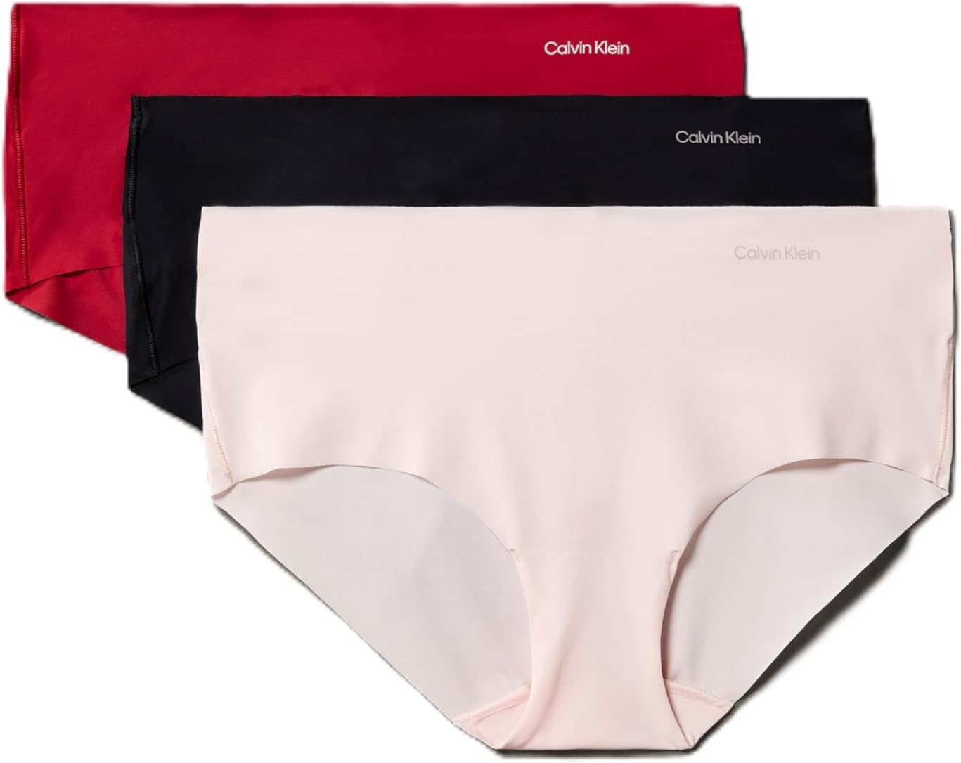 

Трусики-хипстеры Calvin Klein Invisibles Multipack, Red Stamp/Nymphs Thigh/Black