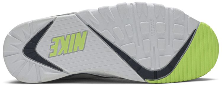 Кроссовки Nike Air Trainer SC GS 'Dark Grey Navy Volt', серый — фото 4