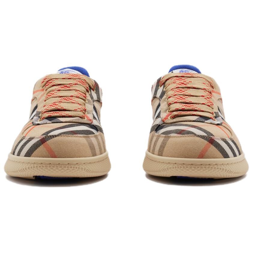 Кроссовки Burberry Skateboarding Shoes Women's Low-top Brown, коричневый — фото 3