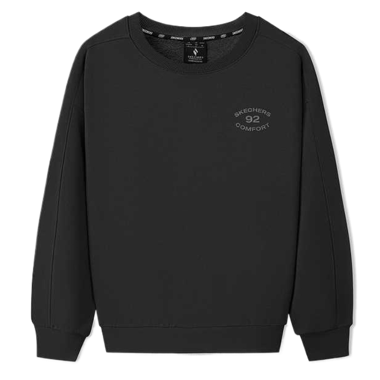 

Спортивный свитшот Unisex Skechers, черный