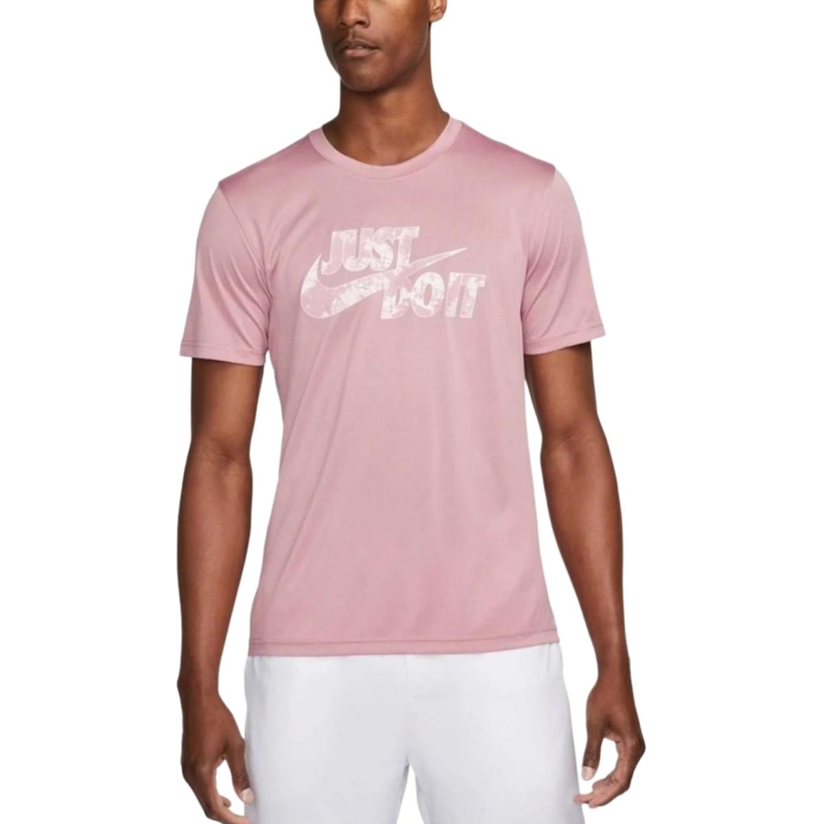 Nike Футболка Dri Fit мужская pink — фото 3