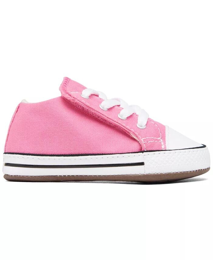 Кеды Chuck Taylor All Star Cribster для маленьких девочек от Finish Line Converse, розовый — фото 2