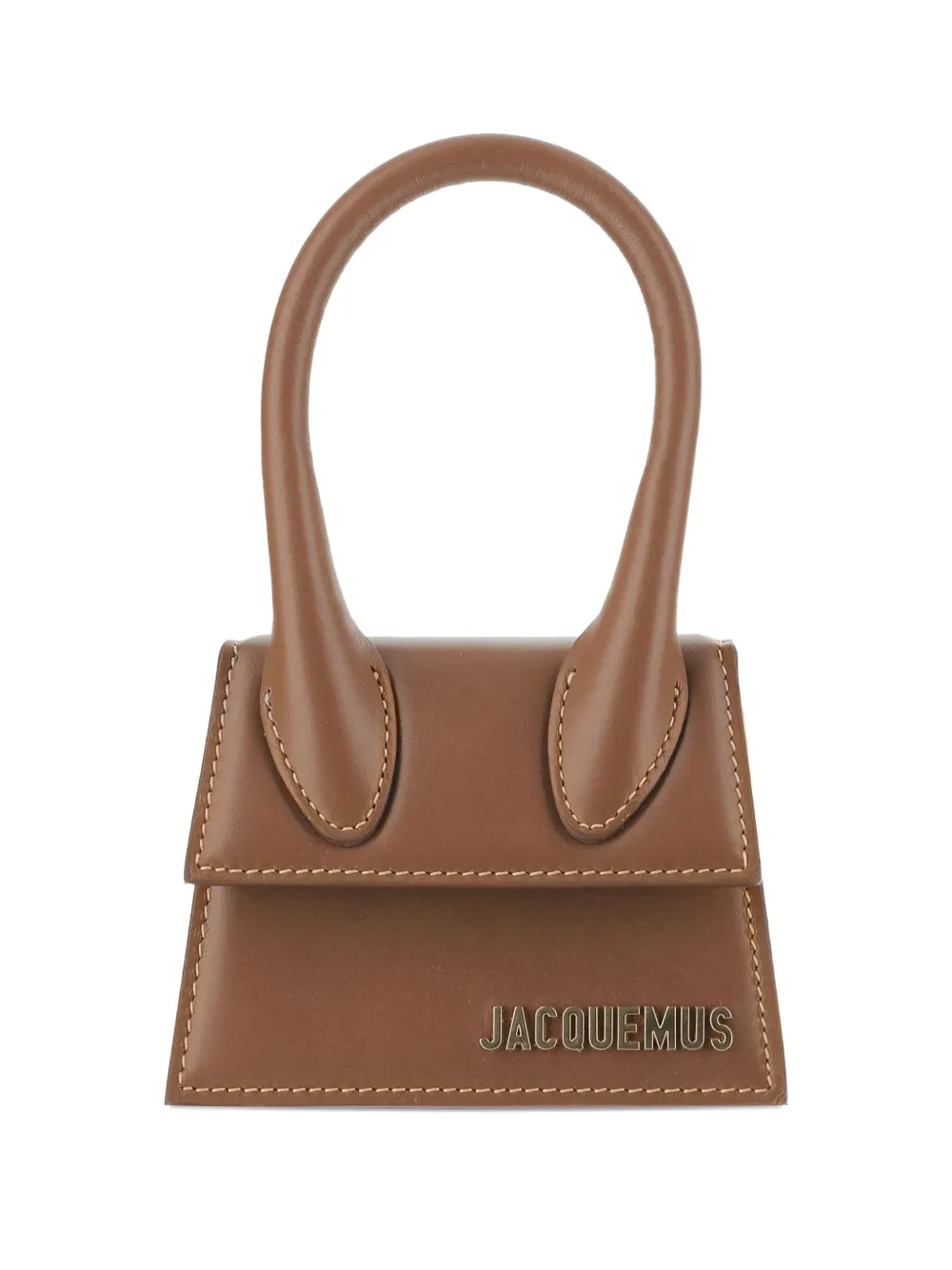 

Среднестатистическая кожаная сумка Chiquito JACQUEMUS, коричневый