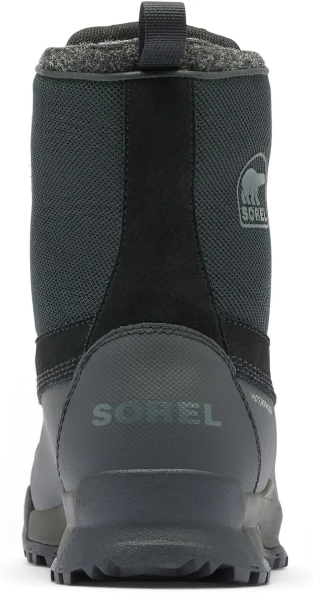 Мужские водонепроницаемые зимние ботинки Sorel Buxton Lite, черный — фото 4
