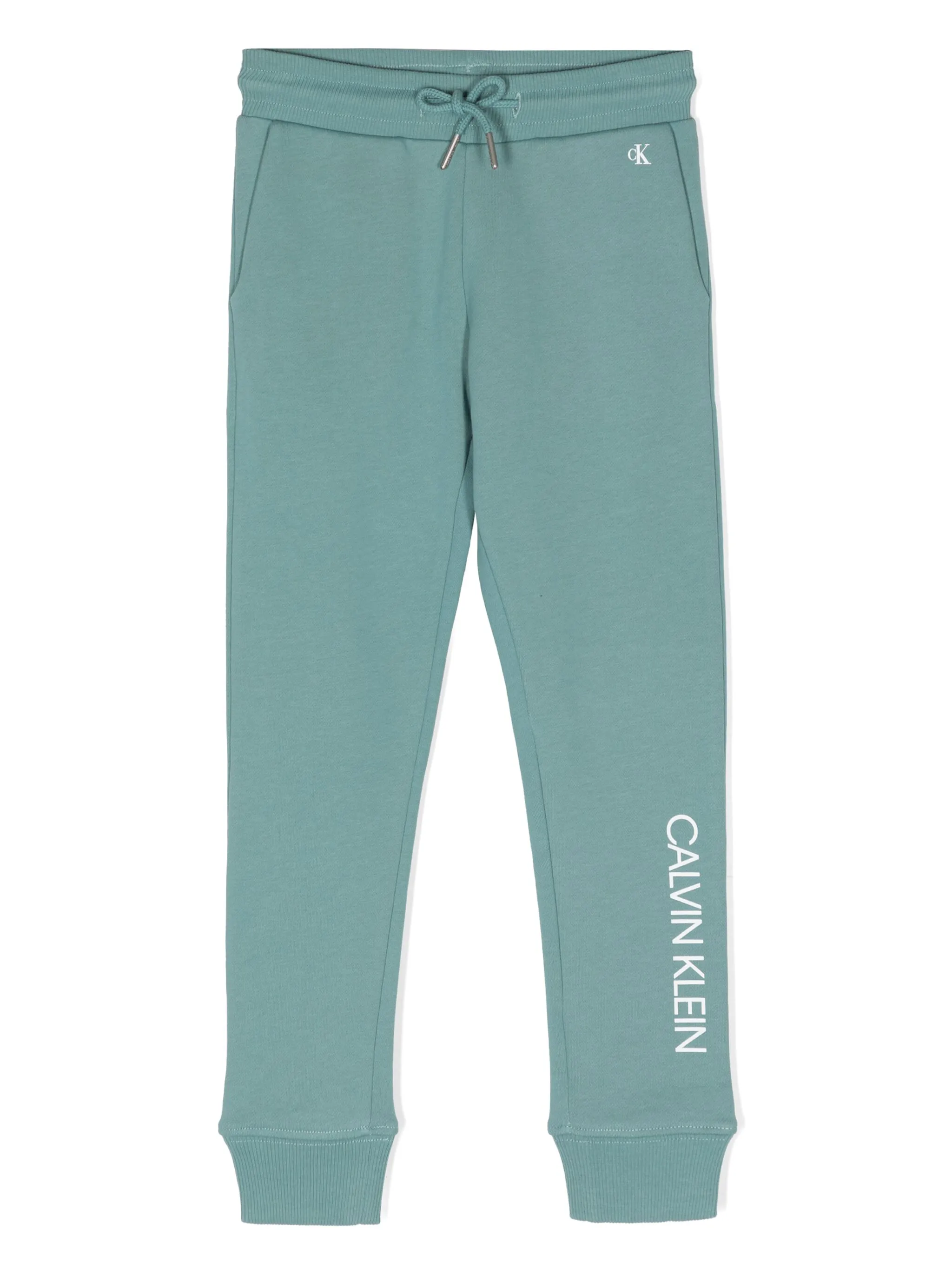 

Спортивные брюки Institutional с логотипом Calvin Klein Kids, зеленый