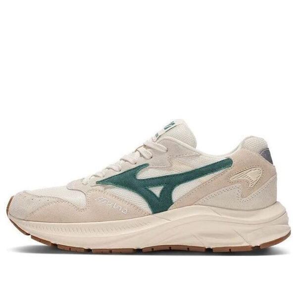 

Кроссовки pi retro low 'white green' Mizuno, белый