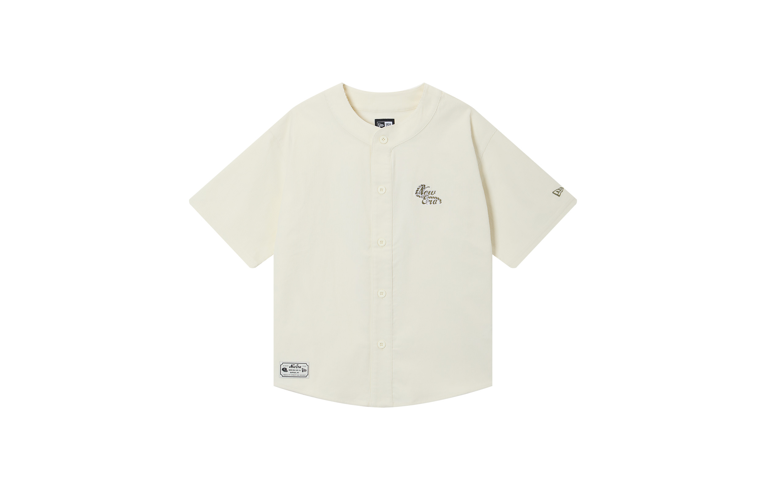 

New Era Рубашки унисекс, цвет экрю, круглый вырез, средней толщины, другие