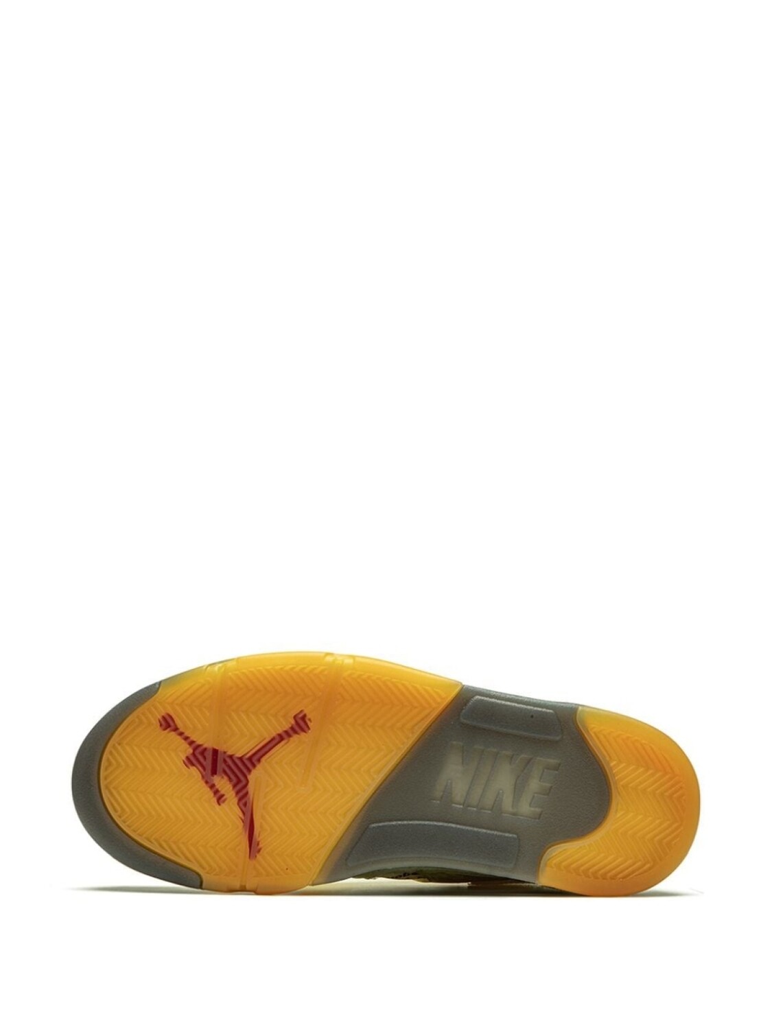 Jordan кроссовки Air Jordan 5 Retro SP 'Sail' из коллаборации с Off-White, белый — фото 4