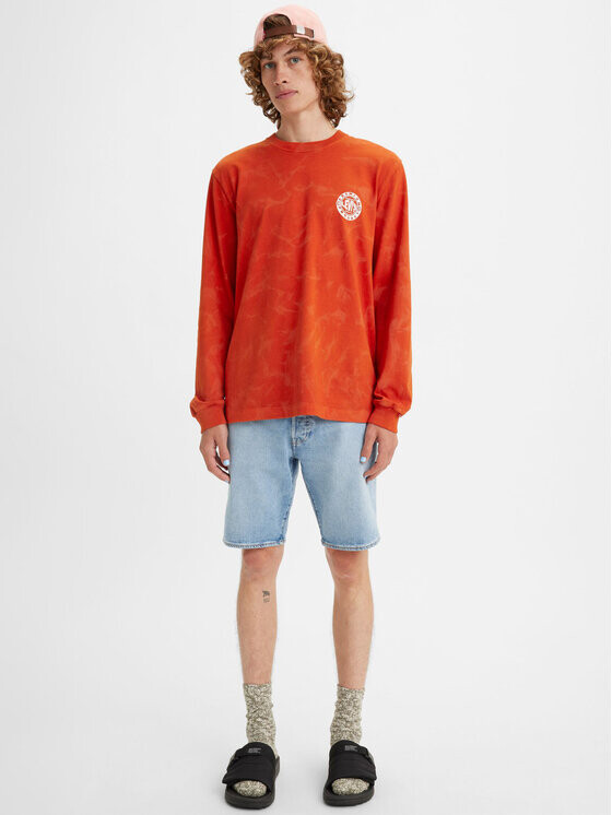 

Джинсовые шорты стандартного кроя Levi's, синий