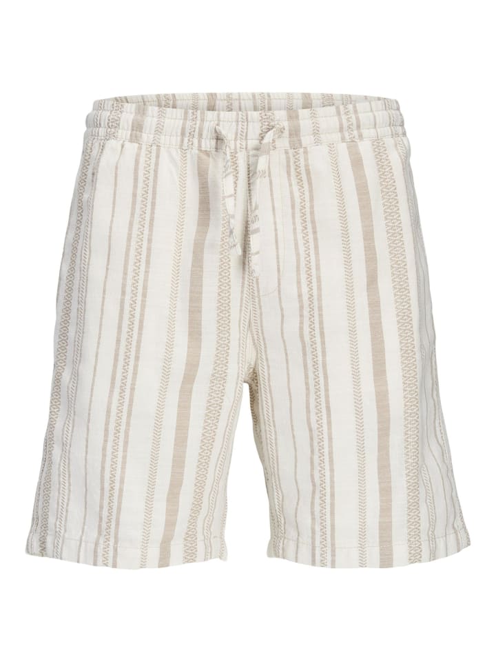 

Тканевые шорты Jack & Jones, экрю