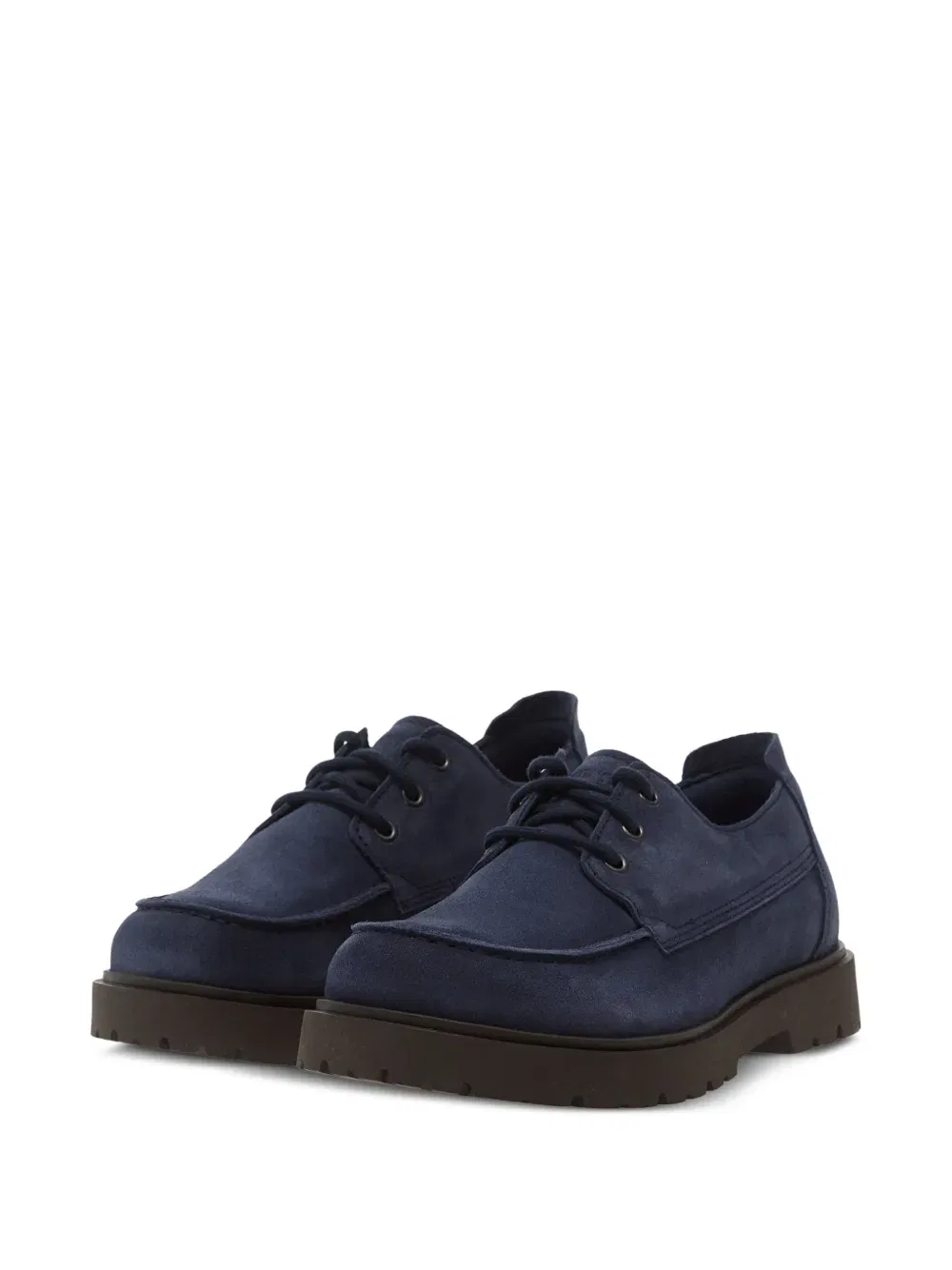 Низкие мокасины-дерби Highwood на шнуровке Birkenstock, синий — фото 2