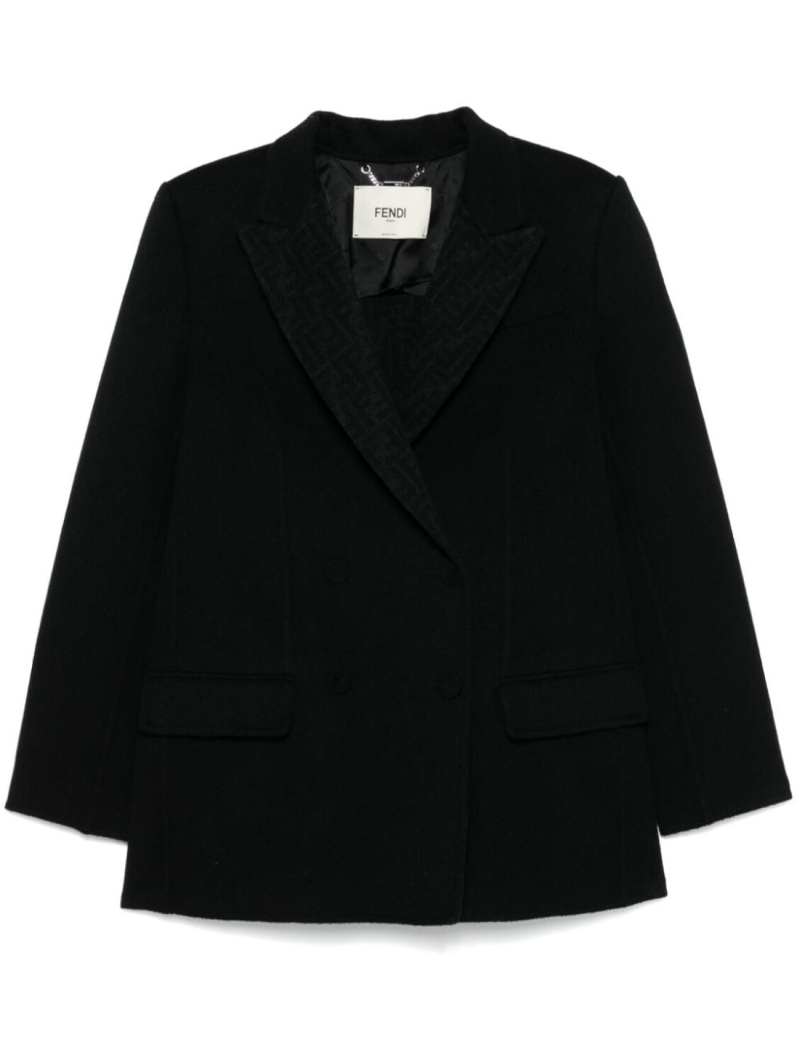 

Куртка с логотипом FF FENDI, черный