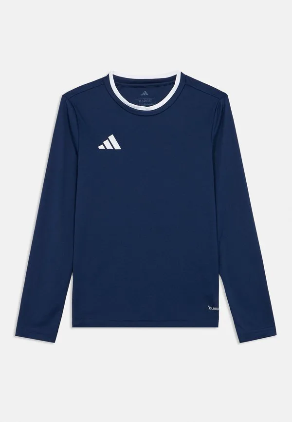 Детская футболка с длинным рукавом entrada унисекс Adidas Performance, Team Navy Blue/White