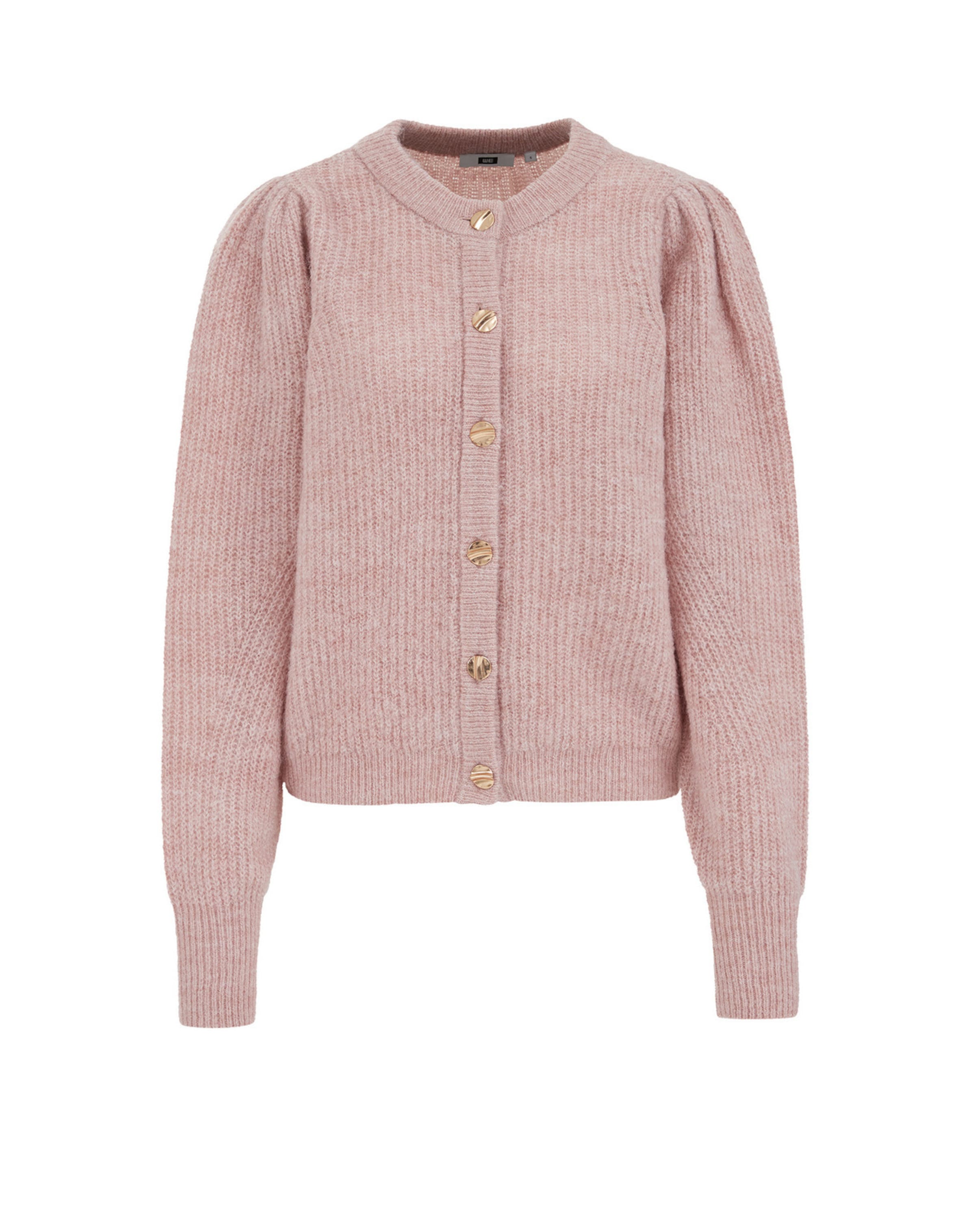 

WE Fashion Кардиган из трикотажа в светло-розовом цвете