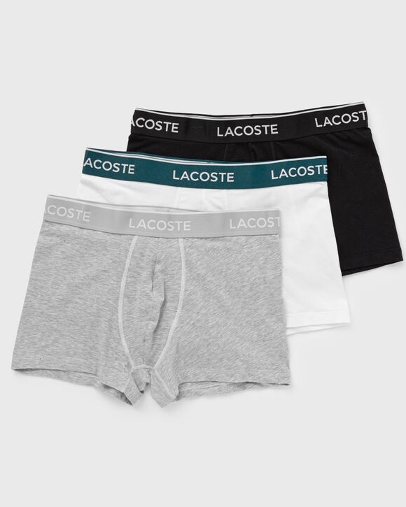 

Боксеры Lacoste Boxer 3-Pack, цвет noir/blanc-argent chine