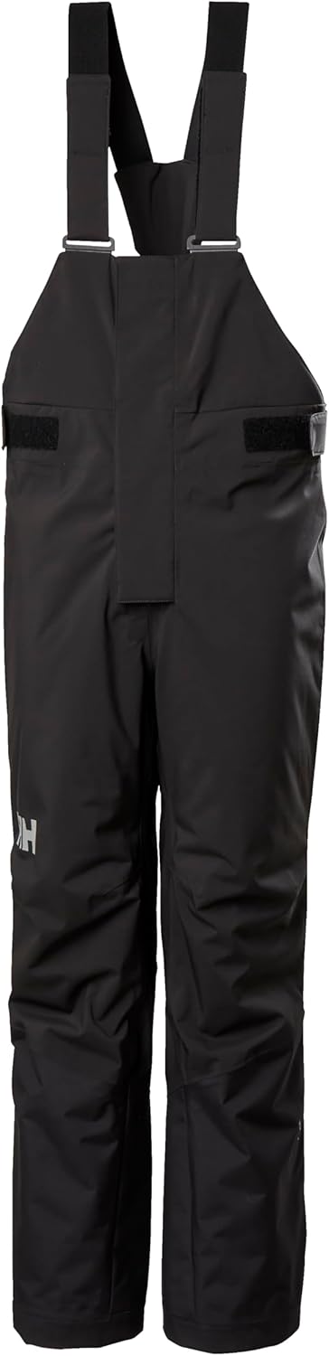 

Helly-Hansen Junior Summit 2.0 Bib Pant, унисекс водонепроницаемые лыжные и сноубордические комбинезоны, регулируемая посадка, дышащие, прочные Helly Hansen, 990 Black