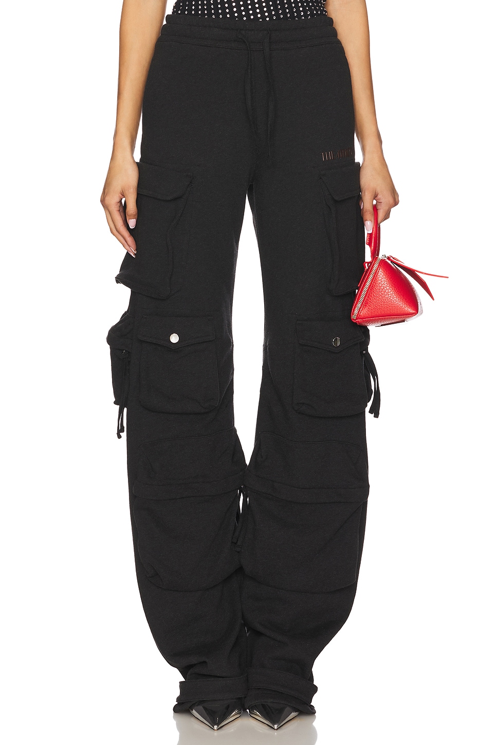 

Спортивные брюки The Attico, black fade & brown
