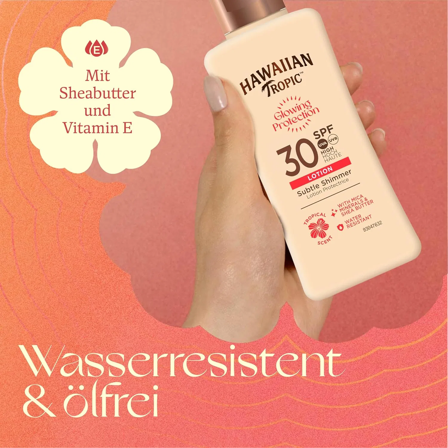 Водостойкий солнцезащитный крем SPF 30 «Glowing Protection» от Hawaiian Tropic Hawaiian Tropic — фото 4