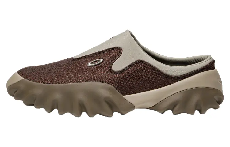 Factory Team Chop Saw Mule Brain Dead Jacquard Maroon Espresso Oakley