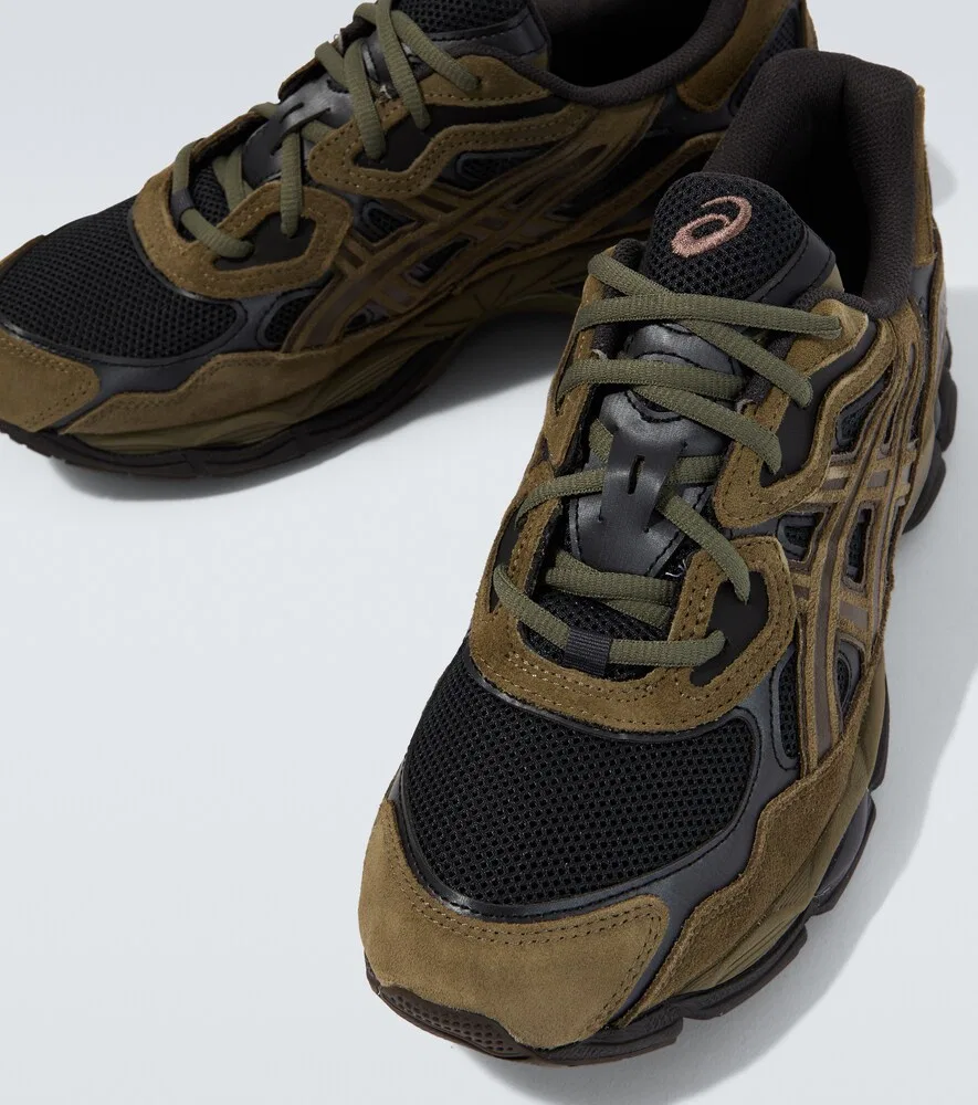 Кроссовки Gel-NYC с замшевой отделкой Asics, зеленый — фото 3