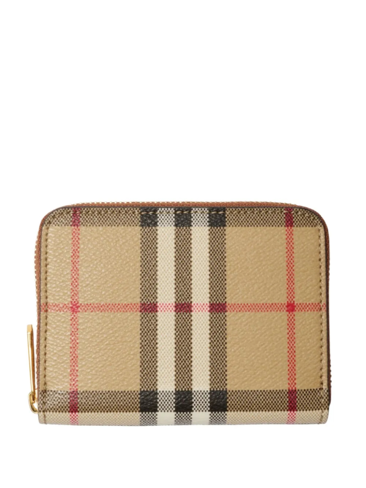 

Burberry кошелек в клетку Vintage Check, нейтральный