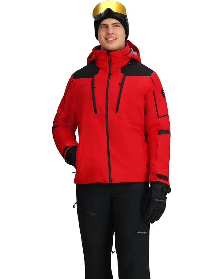

Куртка Obermeyer Foundation Jacket, цвет Fresno Red