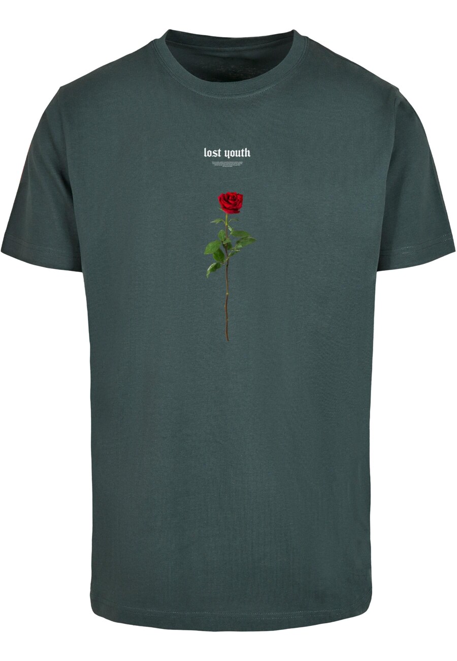 

Рубашка Mister Tee Lost Youth Rose, цвет Fir/Dark green