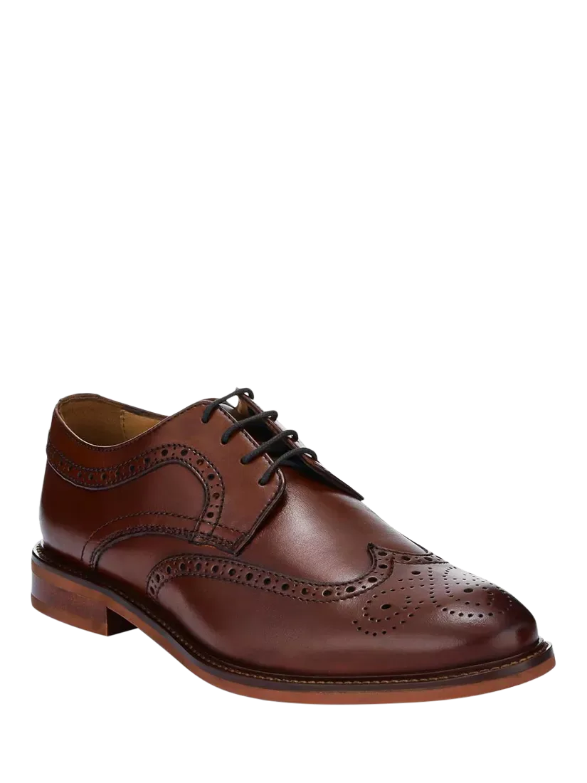 Кожаные броги Longwood Jones Bootmaker, Chestnut — фото 2