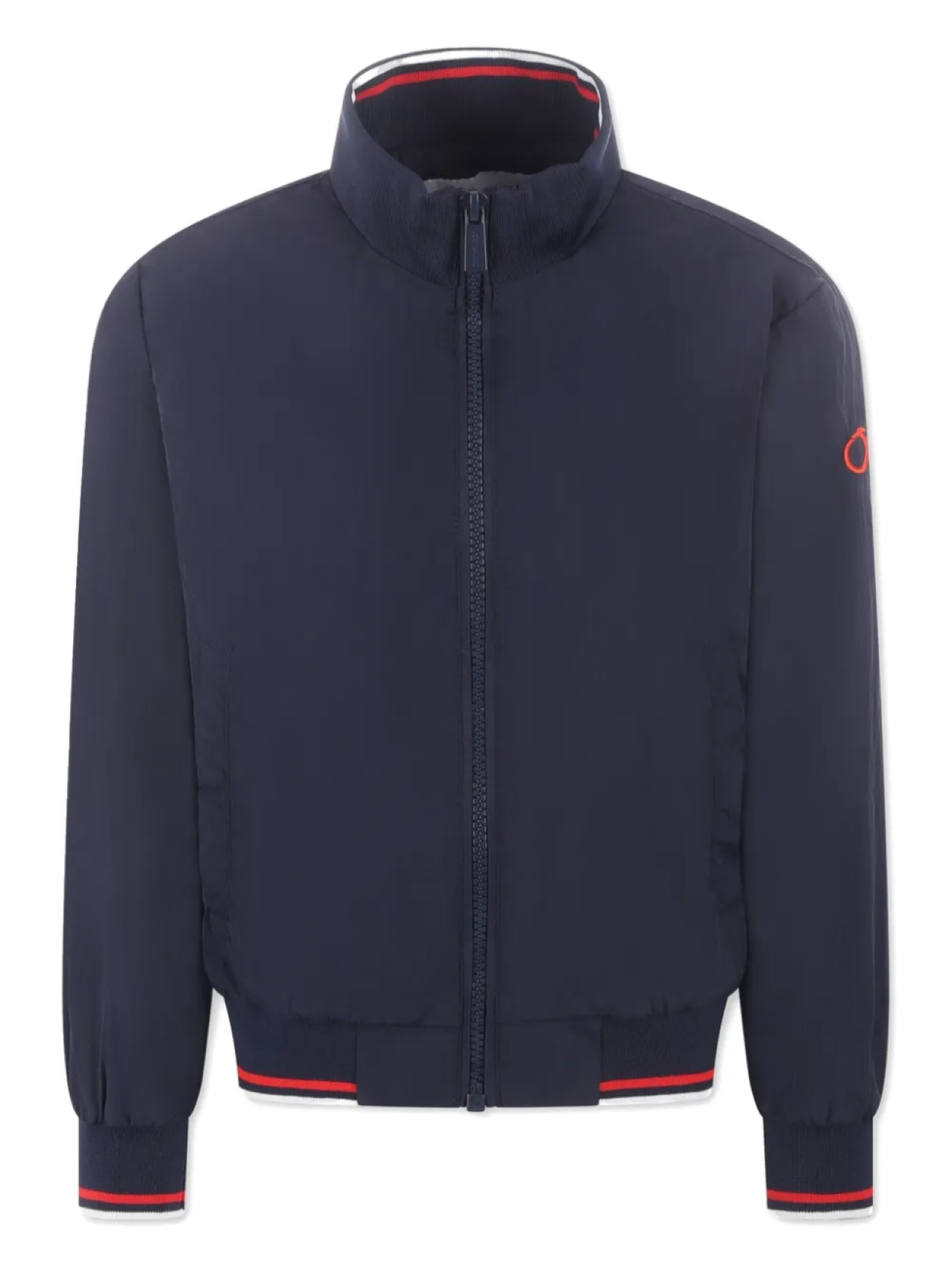 

Куртка-бомбер с логотипом TRUSSARDI JUNIOR, синий