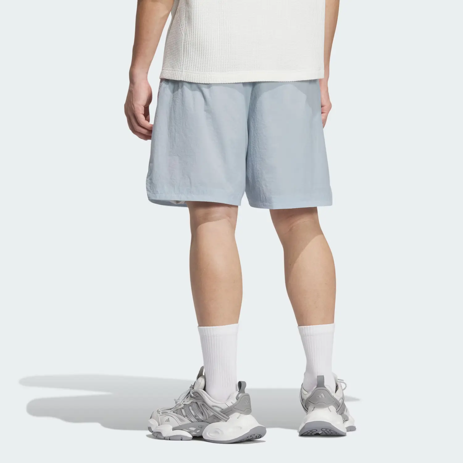 Adidas Футуристические шорты woven Casual шорты Men's Blue — фото 4