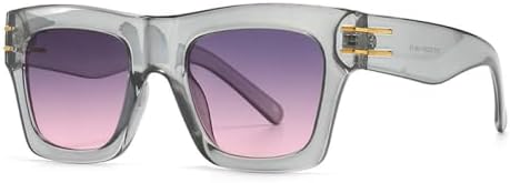 

Солнцезащитные очки большого квадратного размера 2027 года для женщин и мужчин, винтажные солнцезащитные очки с защитой от УФ-излучения UV400, ретро-очки Drive Eyewear MTZJH, C5