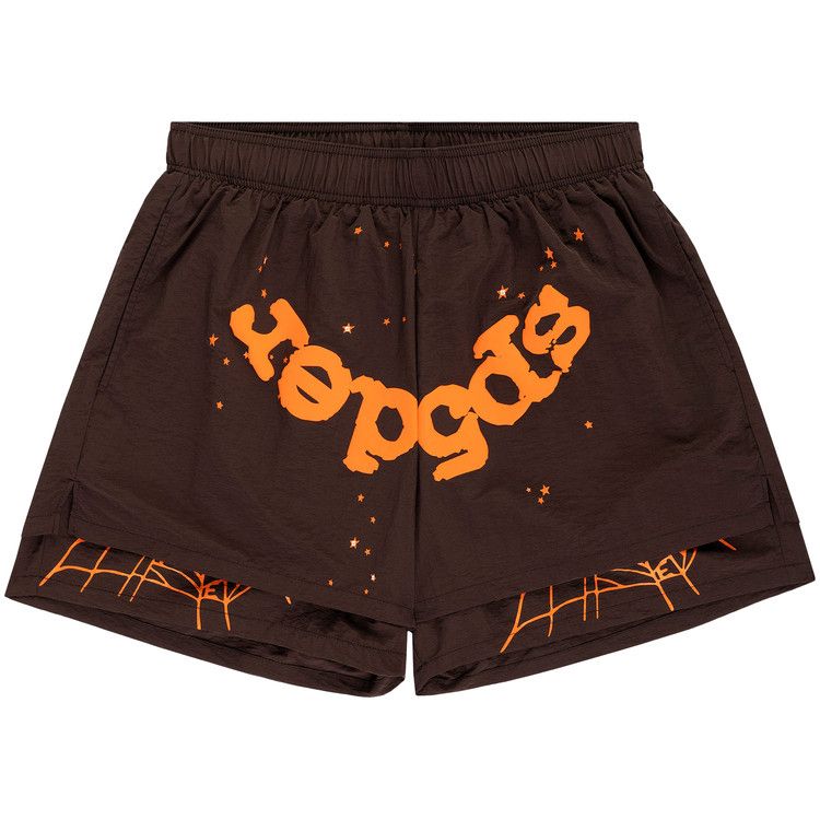 

Шорты Sp5der OG Web Double Layer Short, Brown