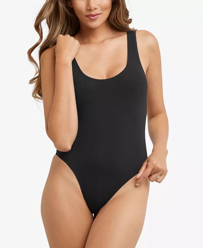 

M Smoothing Seamless Plunge BodysuitDMS103 Maidenform, черный